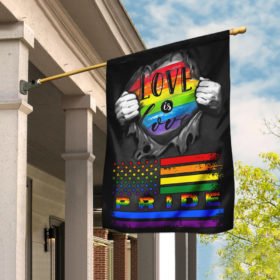 Love Is Love, Pride LGBT Flag