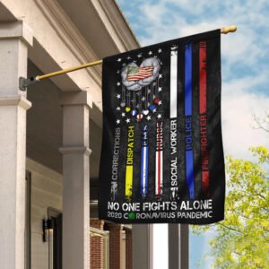 No One Fights Alone Flag