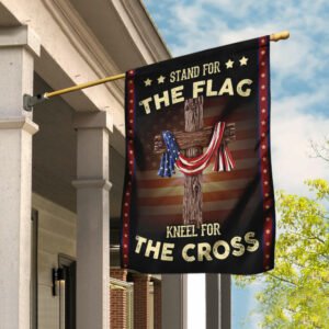 Stand For The Flag Kneel For The Cross Flag