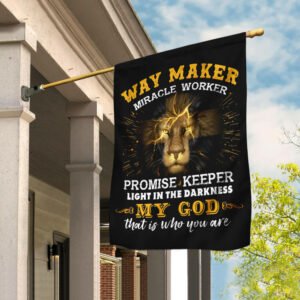 Way Maker, Miracle Worker God Flag