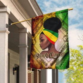 Black Queen African Flag