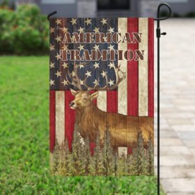 American Tradition Deer Flag