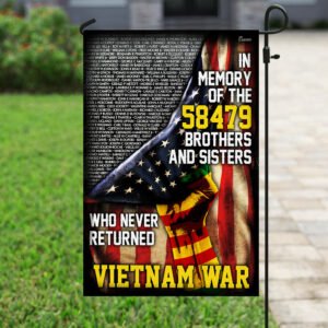 I Will Never Forget Vietnam Veteran Flag