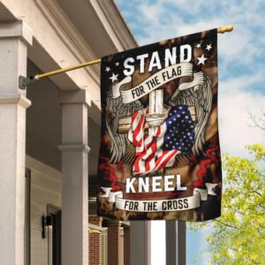 Stand For The Flag Kneel For The Cross Flag