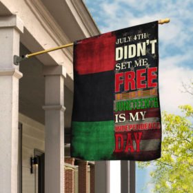 Juneteenth Month. Black History Month. Free-ish Since 1865 Flag NTB575F