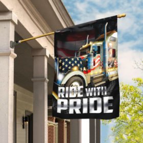 Ride With Pride Trucker Flag