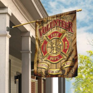 Firefighter - Tradition Dedication Sacrifice Flag