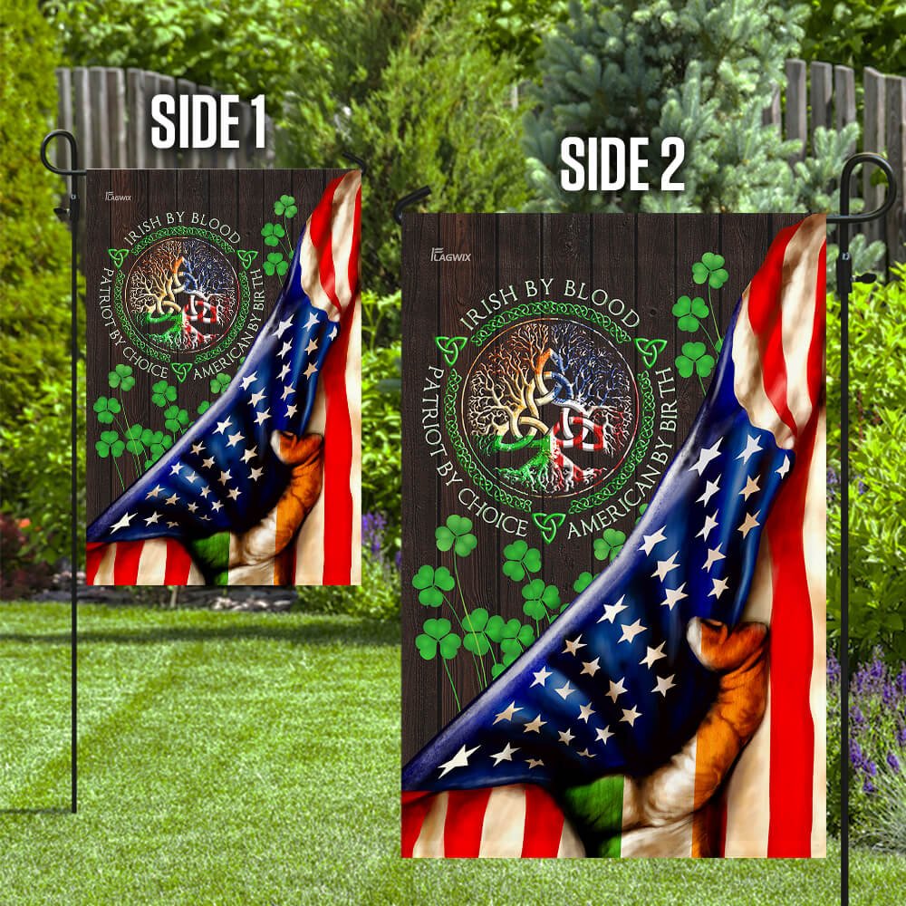 Irish American Flag THB2110F1 House Flag Garden Flag