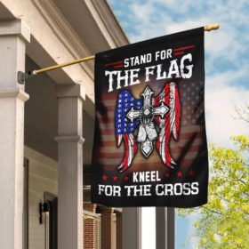 Stand For The Flag Kneel For The Cross  Flag