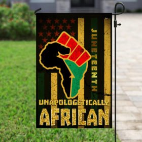 Juneteenth Unapologetically African Flag