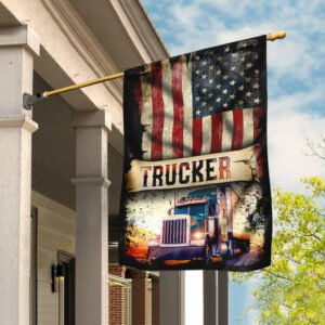 Proud Trucker Flag