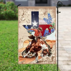 Texas Horseback Riding Flag