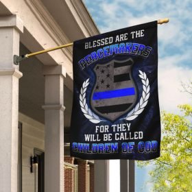 Blessed Are The Peacemakers For They Will Be Called Children Of God Flag