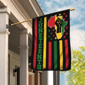 Happy Juneteenth Flag. Black Independence Day Flag Freedom Chains LNT158GF