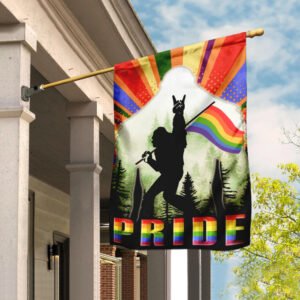 Bigfoot LGBT Pride Flag