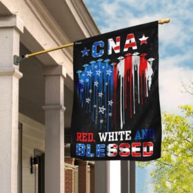 CNA Red, White And Blessed Flag