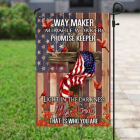 Way Maker, Miracle Worker, My God Flag