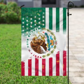 Mexican American Proud Both Of Them Flag