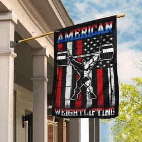 American Weightlifting Flag