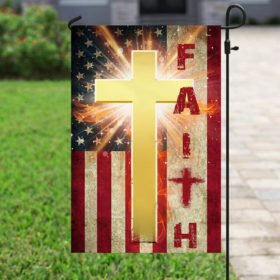 American Faith Cross Flag