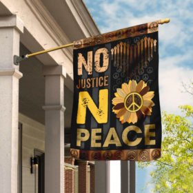 No Justice No Peace Flag