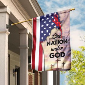 One Nation Under God Jesus Christ Flag