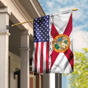 Florida & American Flag