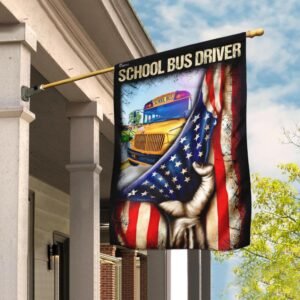 School Bus Driver Flag