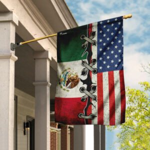 Mexican - American Flag