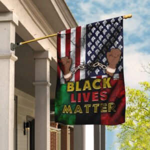 Black Lives Matter African American Flag