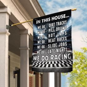 In This House We Do Racing Flag