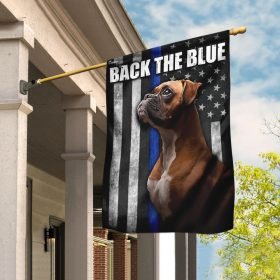 Boxer - Back The Blue Flag