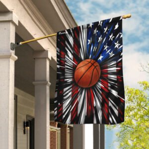 Basketball American Flag