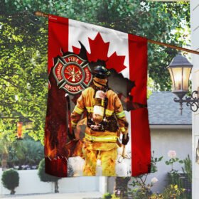 Canadian Firefighter Flag