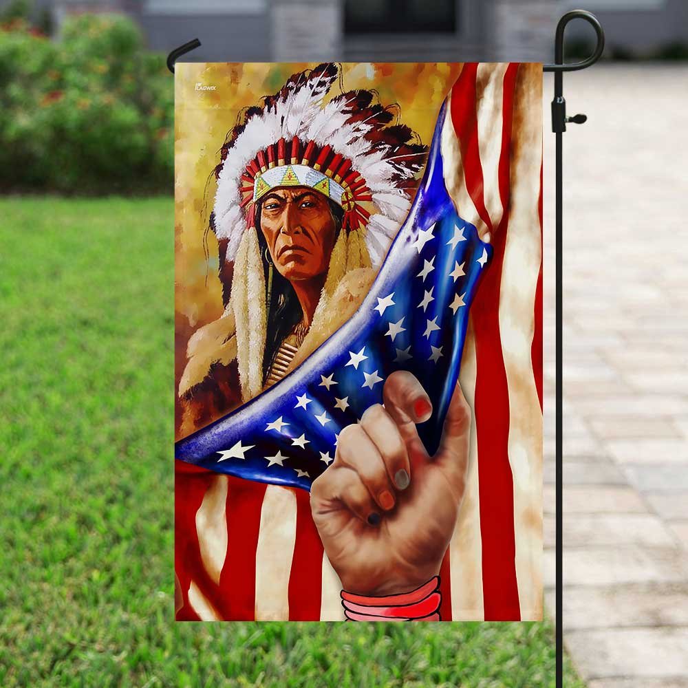 Native American Flag Proud To Be Cherokee Native Garden Flag House Flag 
