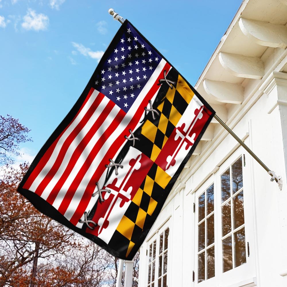 Maryland State United States of America 5'x3' Flag 