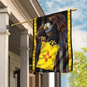 New Mexico State Eagle Flag