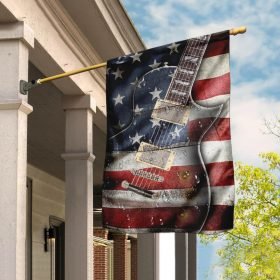 Electric Guitar America Flag