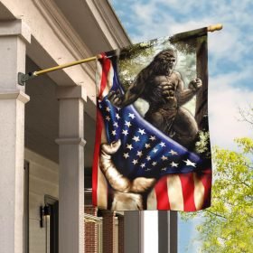 Bigfoot America Flag