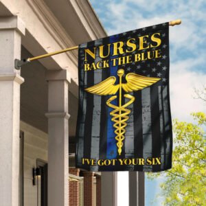 Nurses Back The Blue Flag