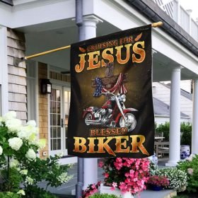 Cruising For Jesus - Blessed Biker Flag