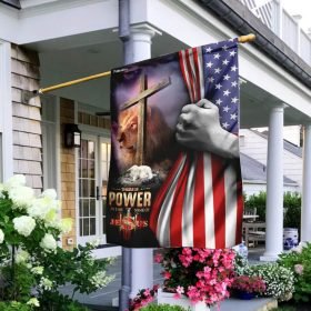 There Is Power In The Name Of Jesus Flag