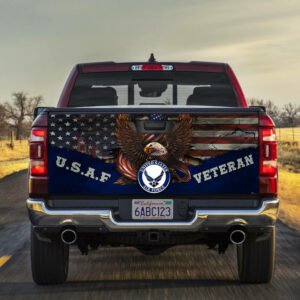 U.S Air Force Veteran Truck Tailgate Decal Sticker Wrap