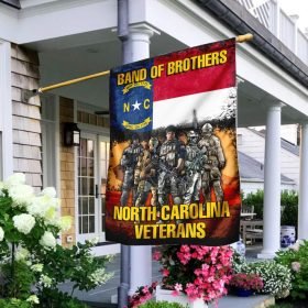 Band Of Brothers North Carolina Veterans Flag