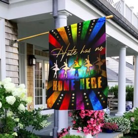 LGBT Ballet Hate Has No Home Here Flag