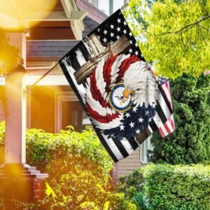 United States Navy Eagle Wreath. Christian Cross Flag THB2579F1
