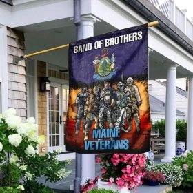Band Of Brothers Maine Veterans Flag