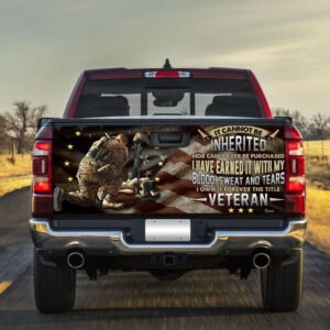 United States Veteran America Truck Tailgate Decal Sticker Wrap