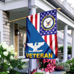 United States Navy American Veteran US Flag TRL194F12