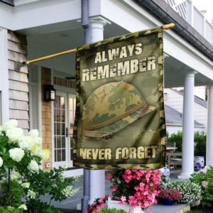 Always Remember - Never Forget, Veteran Flag